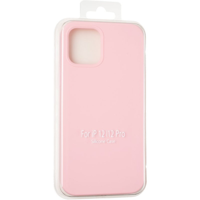 Чохол Original Full Soft Case для iPhone 12/12 Pro (without logo) Pink Чохол Original Full Soft Case для iPhone 12/12 Pro (without logo) Pink