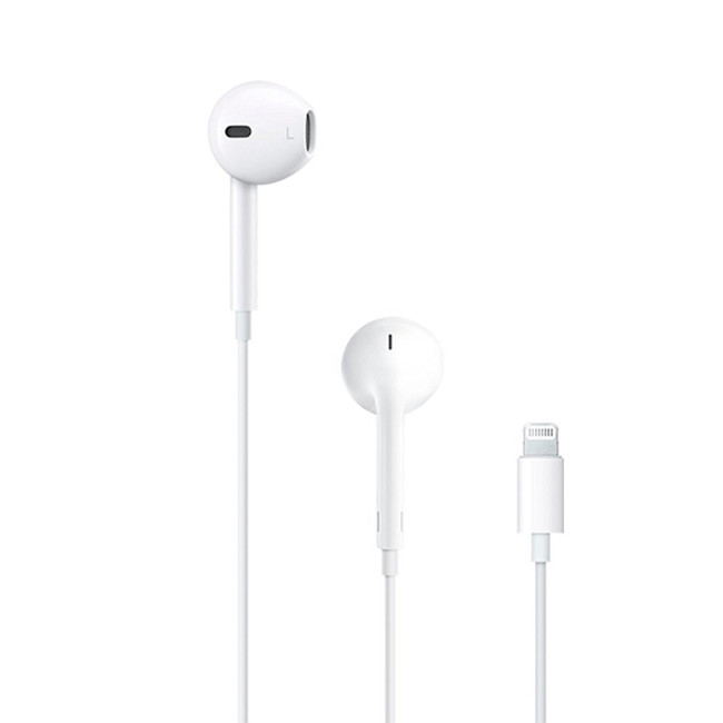 Навушники 99% Original iPhone EarPods з мікрофоном/Lightning (MMTN2) (box) White Навушники 99% Original iPhone EarPods з мікрофоном/Lightning (MMTN2) (box) White