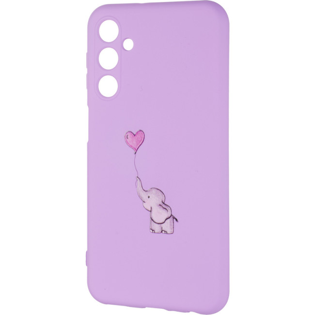 Чохол Full Soft Print Art Case для Samsung M346 (M34) Elephant
