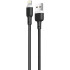 Кабель USB XO NB208 Lightning 1m Black