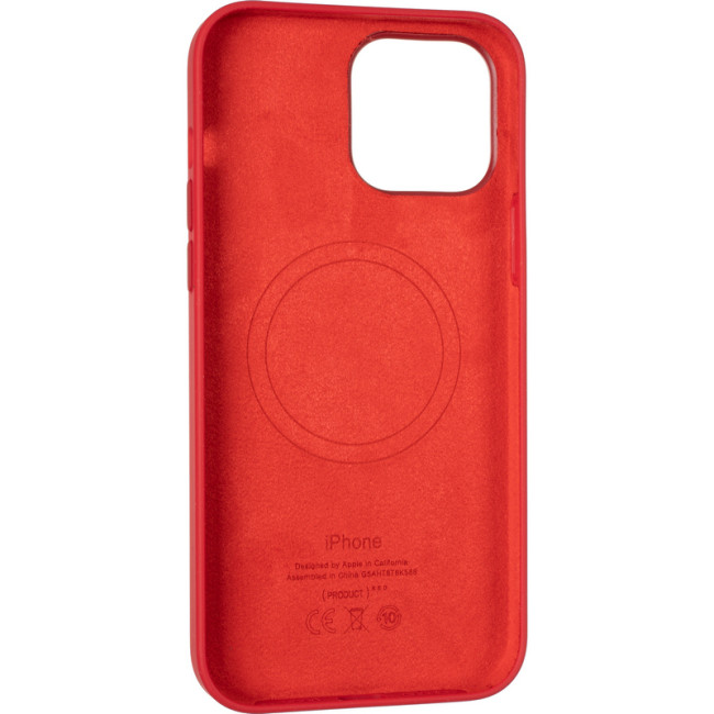 Чохол Original Full Soft Case (MagSafe Splash Screen) для iPhone 13 Pro Max Red