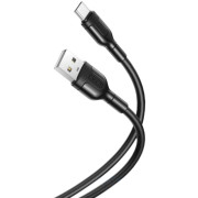 Кабель USB XO NB212 Type-C 2.1A 1m Black