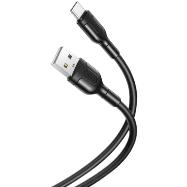 Кабель USB XO NB212 Type-C 2.1A 1m Black