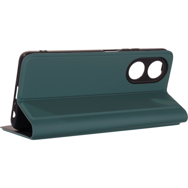 Чохол Book Cover Gelius Shell Case for Oppo A58 Green Чохол Book Cover Gelius Shell Case for Oppo A58 Green