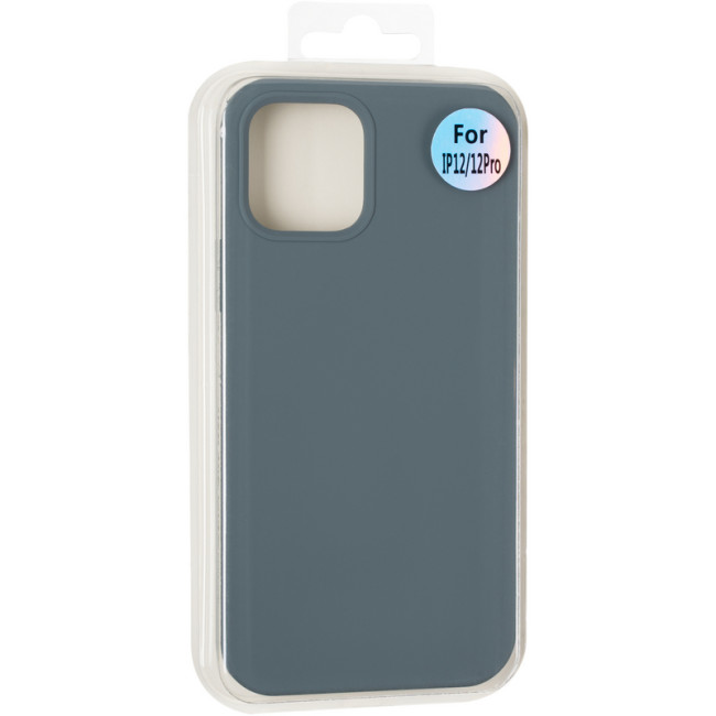 Чохол Original Full Soft Case для iPhone 12/12 Pro (without logo) Granny Grey