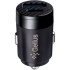 Автомобільний зарядний пристрій Gelius Inch Twix GP-CC010C USB+Type-C QC/PD (30 Watt) + кабель Type-C/Type-C Black 