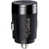 Автомобільний зарядний пристрій Gelius Inch Twix GP-CC010C USB+Type-C QC/PD (30 Watt) + кабель Type-C/Type-C Black 