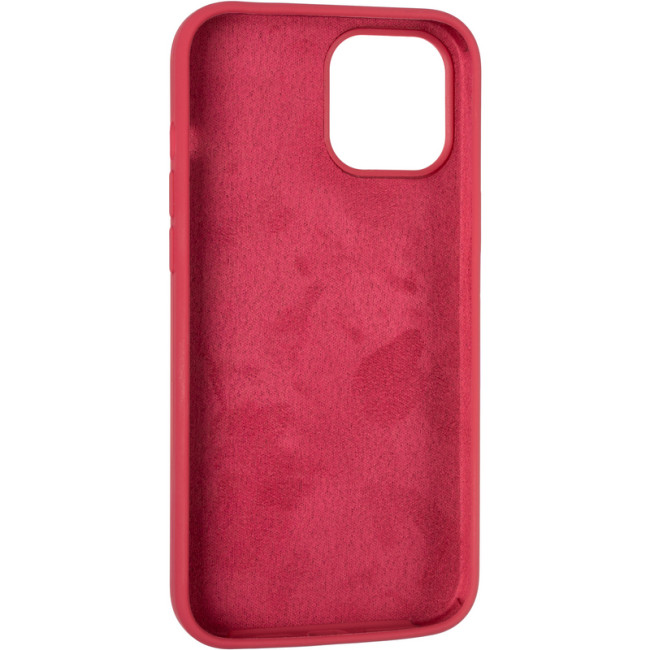 Чохол Original Full Soft Case для iPhone 12 Pro Max (without logo) Garnet Чохол Original Full Soft Case для iPhone 12 Pro Max (without logo) Garnet