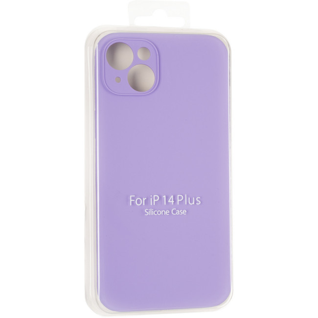 Чохол Original Full Soft Case для iPhone 14 Plus (without logo) Lilac Чохол Original Full Soft Case для iPhone 14 Plus (without logo) Lilac