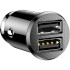 Автомобільний зярядний пристрій Baseus Grain 2USB (3.1A) (CCALL-ML01) Black