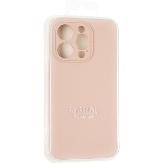 Чохол Original Full Soft Case для iPhone 14 Pro (without logo) Pink Sand Чохол Original Full Soft Case для iPhone 14 Pro (without logo) Pink Sand