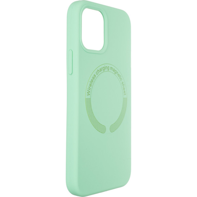 Чохол Full Soft Case (MagSafe) для iPhone 11 Pro Max Spermint Чохол Full Soft Case (MagSafe) для iPhone 11 Pro Max Spermint