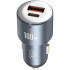 Автомобільний зарядний пристрій XO CC47 PD65W+USB35W (100W) Tarnish Black