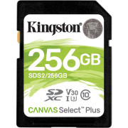 Карта пам'яті SDXC 256Gb Kingston Canvas Select Plus V30 (UHS-1) (R-100Mb/s)