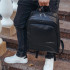 Чоловічий шкіряний рюкзак  Tiding Bag B2-38875A чорний