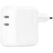 Мережевий зарядний пристрій Original Quality Type-C Dual 35W (EU) (MNWP3) (коробка) White