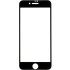 Захисне скло Gelius Full Cover Ultra-Thin 0.25mm для iPhone SE (2020) Black