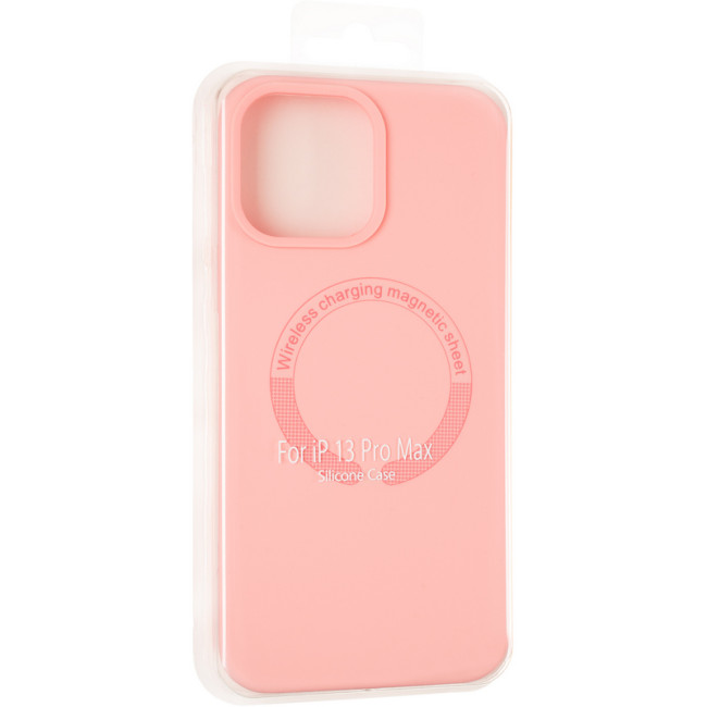 Чохол Full Soft Case (MagSafe) для iPhone 13 Pro Max Pink Чохол Full Soft Case (MagSafe) для iPhone 13 Pro Max Pink