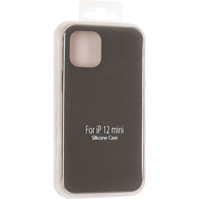 Чохол Original Full Soft Case для iPhone 12 Mini (without logo) Dark Grey