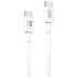 Кабель USB XO NB-Q190A Type-C to Type-C 60W 1m White