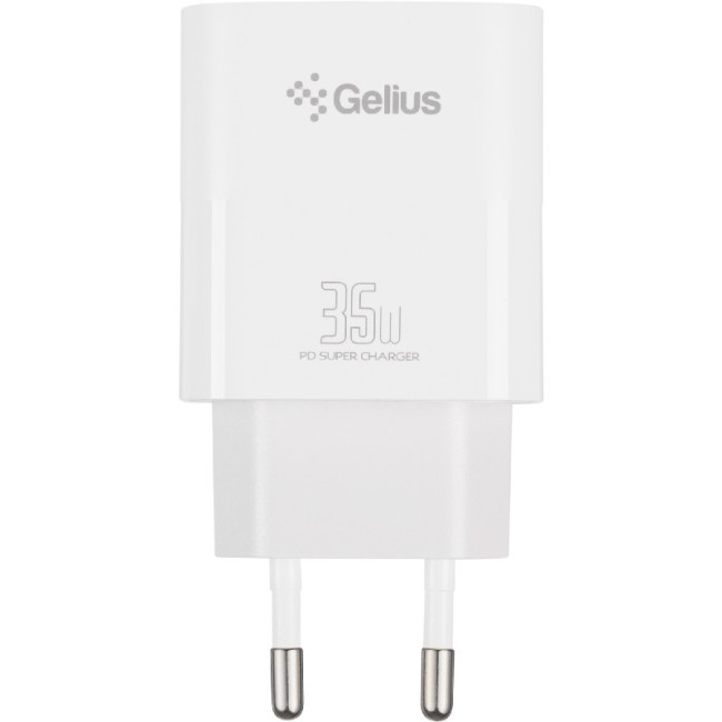 Мережевий зарядний пристрій Gelius PD35W GP-HC054 PPS Type-C White