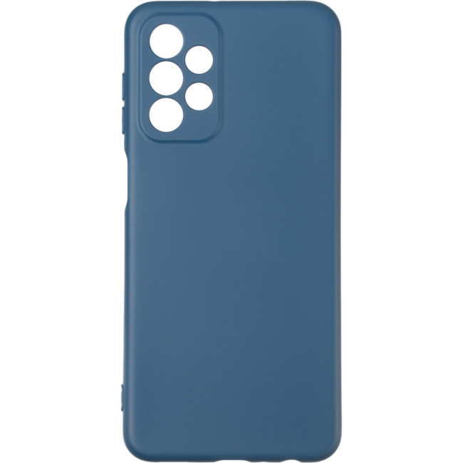Чохол Full Soft Case для Samsung A235 (A23) Dark Blue Чохол Full Soft Case для Samsung A235 (A23) Dark Blue