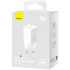 Мережевий зарядний пристрій Baseus GaN5 Pro 40W 2Type-C (CCGP180102) White