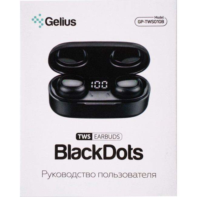 Бездротові навушники TWS Gelius BlackDots GP-TWS010B White