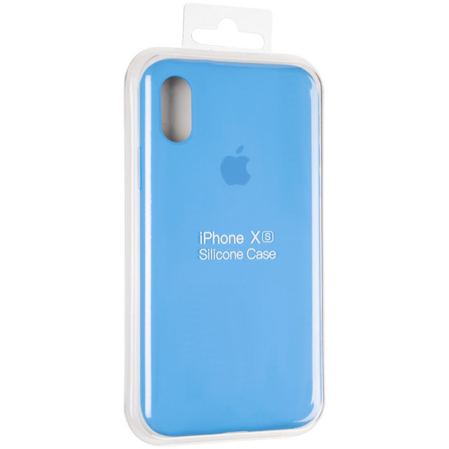 Чохол Original Full Soft Case для iPhone X/XS Marine Blue
