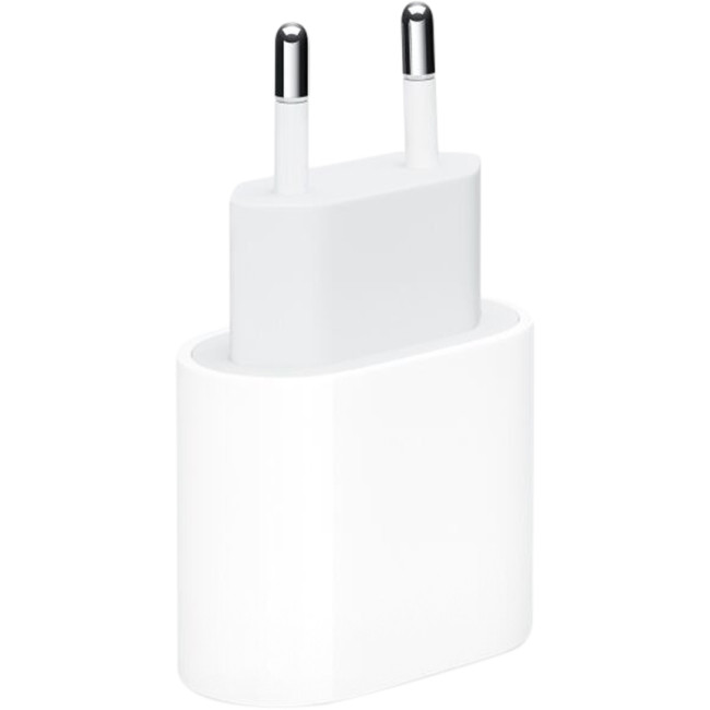 Мережевий зарядний пристрій Original Quality Iphone 13 Pro Max 20W + кабель Type-C to Lightning (MHJE3ZM/A) (коробка) White