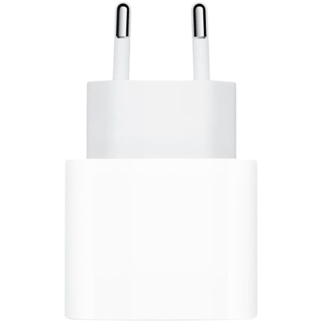 Мережевий зарядний пристрій Original Quality Iphone 13 Pro Max 20W + кабель Type-C to Lightning (MHJE3ZM/A) (коробка) White
