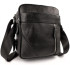 Класична чоловіча шкіряна сумка через плече Tiding Bag M38-10131A чорна