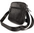 Класична чоловіча шкіряна сумка через плече Tiding Bag M38-10131A чорна