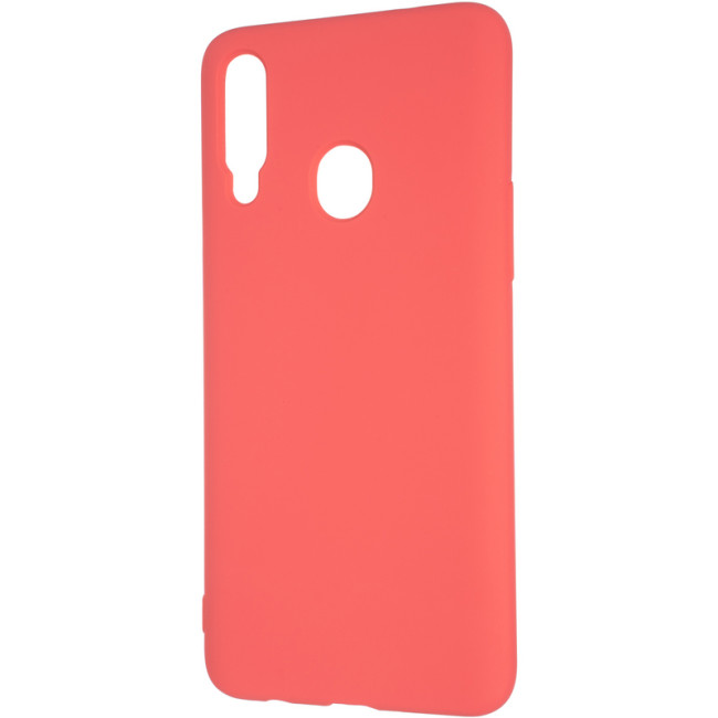 Чохол Original 99% Soft Matte Case для Samsung A207 (A20s) Rose Red Чохол Original 99% Soft Matte Case для Samsung A207 (A20s) Rose Red