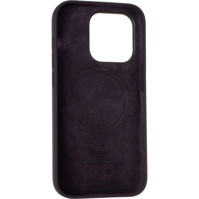 Чохол Original Full Soft Case (MagSafe) для iPhone 14 Pro Elderberry