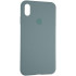 Чохол Original Full Soft Case для iPhone XS Max Granny Grey Чохол Original Full Soft Case для iPhone XS Max Granny Grey