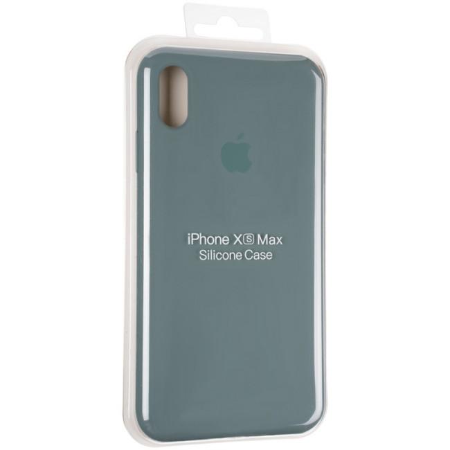 Чохол Original Full Soft Case для iPhone XS Max Granny Grey Чохол Original Full Soft Case для iPhone XS Max Granny Grey