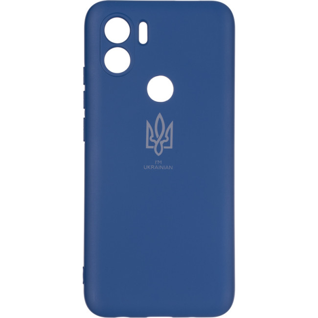 Чохол Full Soft Case (Ukrainian) для Poco C50 Blue Чохол Full Soft Case (Ukrainian) для Poco C50 Blue