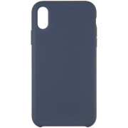 Чохол Original 99% Soft Matte Case для iPhone XS Max Midnight Blue Чохол Original 99% Soft Matte Case для iPhone XS Max Midnight Blue
