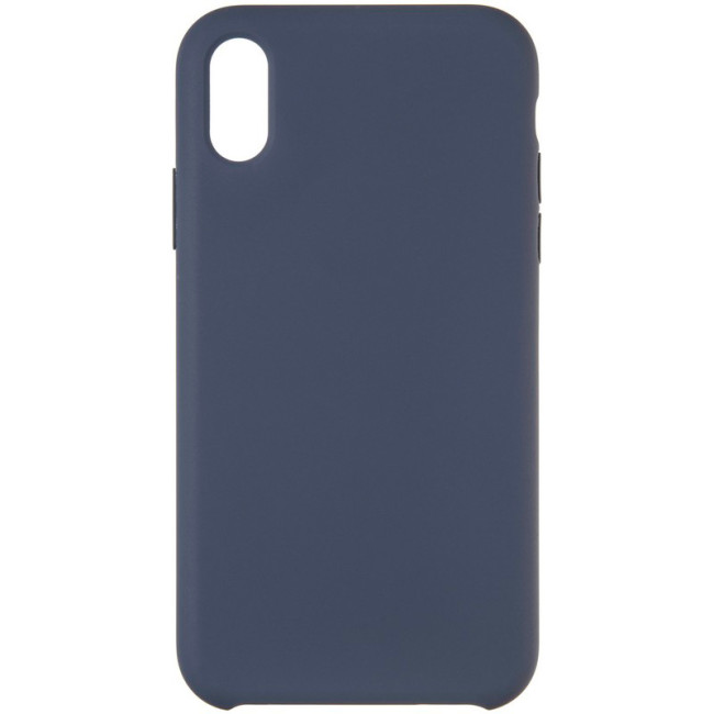 Чохол Original 99% Soft Matte Case для iPhone XS Max Midnight Blue