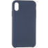Чохол Original 99% Soft Matte Case для iPhone XS Max Midnight Blue