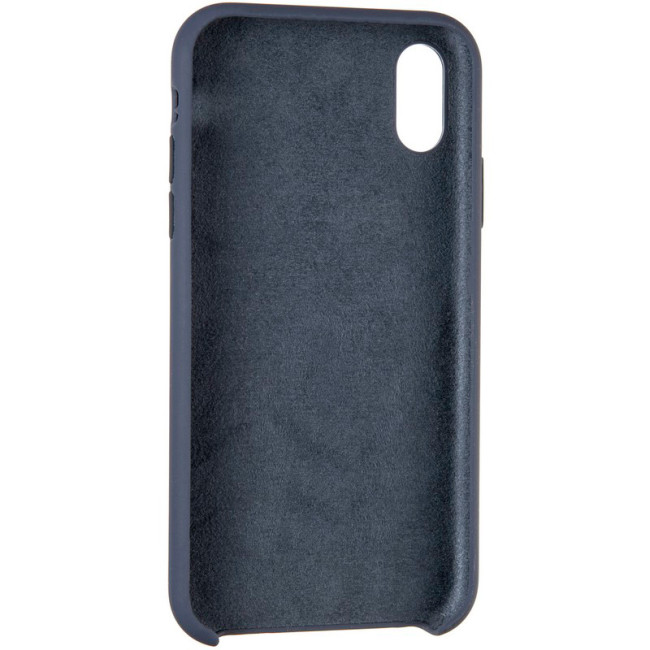 Чохол Original 99% Soft Matte Case для iPhone XS Max Midnight Blue