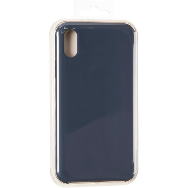Чохол Original 99% Soft Matte Case для iPhone XS Max Midnight Blue