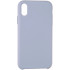 Чохол Original 99% Soft Matte Case для iPhone XS Max Lavender Grey