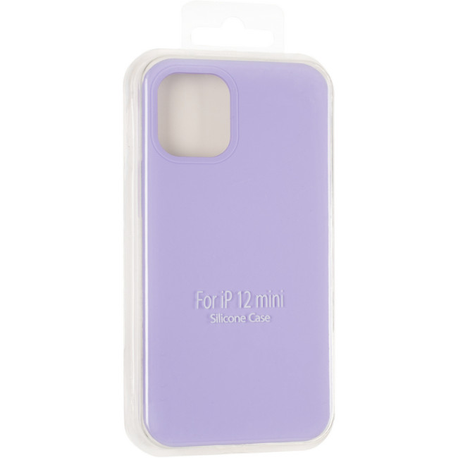 Чохол Original Full Soft Case для iPhone 12 Mini (without logo) Lilac Чохол Original Full Soft Case для iPhone 12 Mini (without logo) Lilac