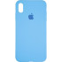 Чохол Original Full Soft Case для iPhone XS Max Marine Blue Чохол Original Full Soft Case для iPhone XS Max Marine Blue