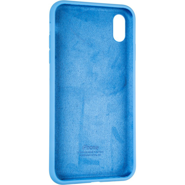 Чохол Original Full Soft Case для iPhone XS Max Marine Blue Чохол Original Full Soft Case для iPhone XS Max Marine Blue