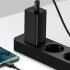 Мережевий зарядний пристрій Baseus GaN Lite 65W 1USB + Type-C (CCGAN2L-B01) Black