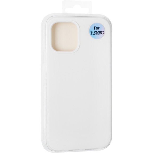 Чохол Original Full Soft Case для iPhone 12 Pro Max (without logo) White