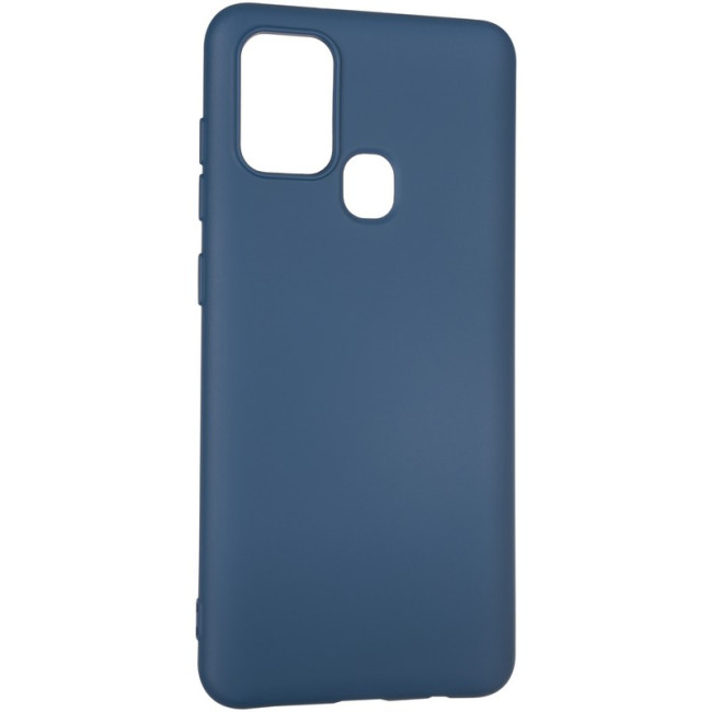Чохол Full Soft Case для Samsung A217 (A21s) Dark Blue Чохол Full Soft Case для Samsung A217 (A21s) Dark Blue
